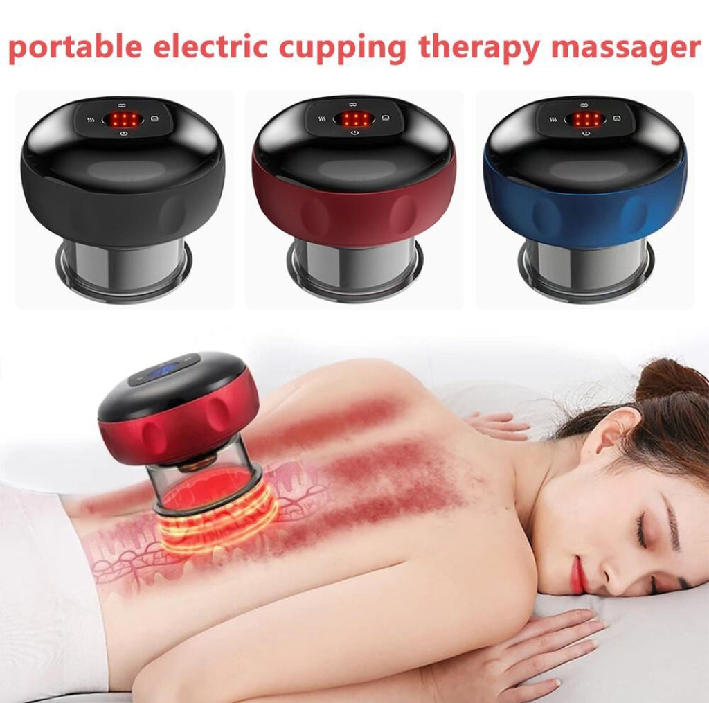 Smart Cupping Massager – Pain Relief & Body Sculpting Tool.